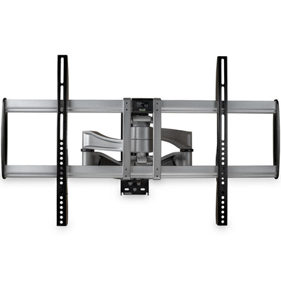 StarTech.com Full Motion TV Wall Mount - Heavy Duty Articulating TV Wall Mount Bracket for 32" to 75" (165lb/75kg) VESA Display - Universal Adjustable Tilt/Swivel Flat Screen Arm - Silver - TAA